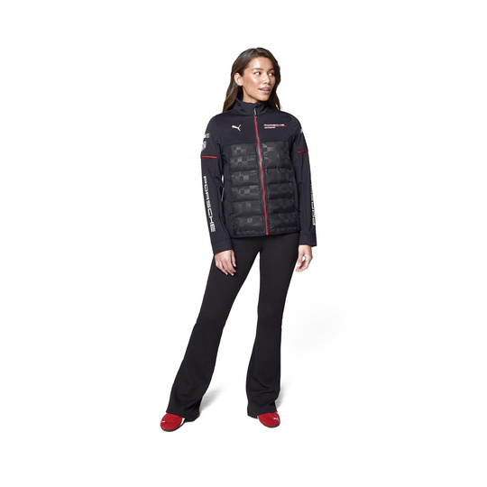 2025 Porsche Motorsport Ladies Team Hybrid Jacket Black
