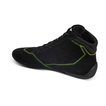Sparco Italy SLALOM MY22 Racing Shoes Black/Green (FIA)