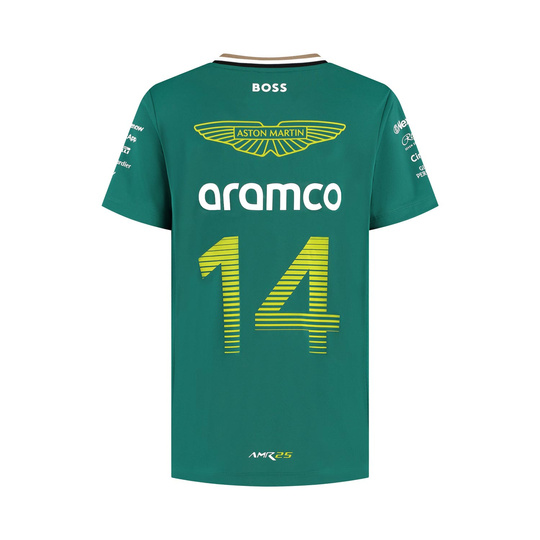 T-shirt Team Aston Martin F1 Fernando Alonso enfant