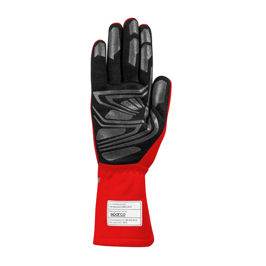 Sparco Italy LAND+ MY25 Rally Gloves Red (FIA Homologation)