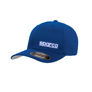 Sparco Italy Mens FLEXFIT Cap blue