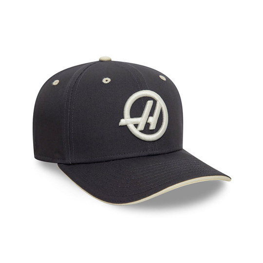 Gorra de béisbol Seasonal Haas F1 2025 grafito