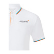 2025 McLaren F1 UK Mens Essentials polo shirt white