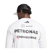 Camiseta de manga larga para hombre Team Mercedes AMG F1 2025 blanco