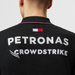  Mercedes AMG Germany F1 Mens LS Team Polo Shirt Black
