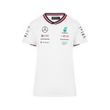 2024 Mercedes AMG Petronas F1 Women's Team White T-shirt