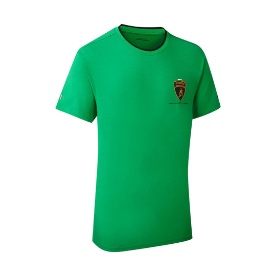 2024 Lamborghini Italy Mens Squadra Corse T-shirt green