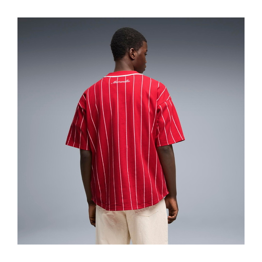 Camisa de hombre de beisbol Retro Scuderia Ferrari F1 2026 rojo