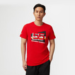  Ferrari Italy F1 Mens Sainz Driver T-shirt Red