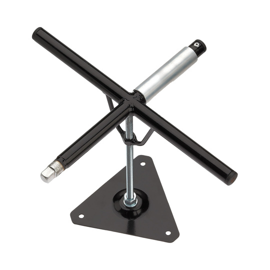 Fixation roue de secours OMP avec porte-clé