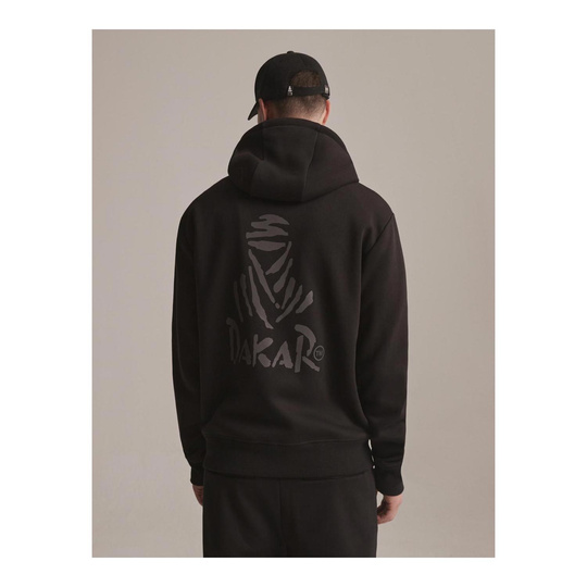 Dakar Rally DKR ZIP H23 Mens Hoodie black