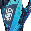 Gants OMP KS-4 ART noirs/bleus