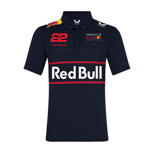 2025 Red Bull Racing F1 Mens Yuki Tsunoda Team polo shirt
