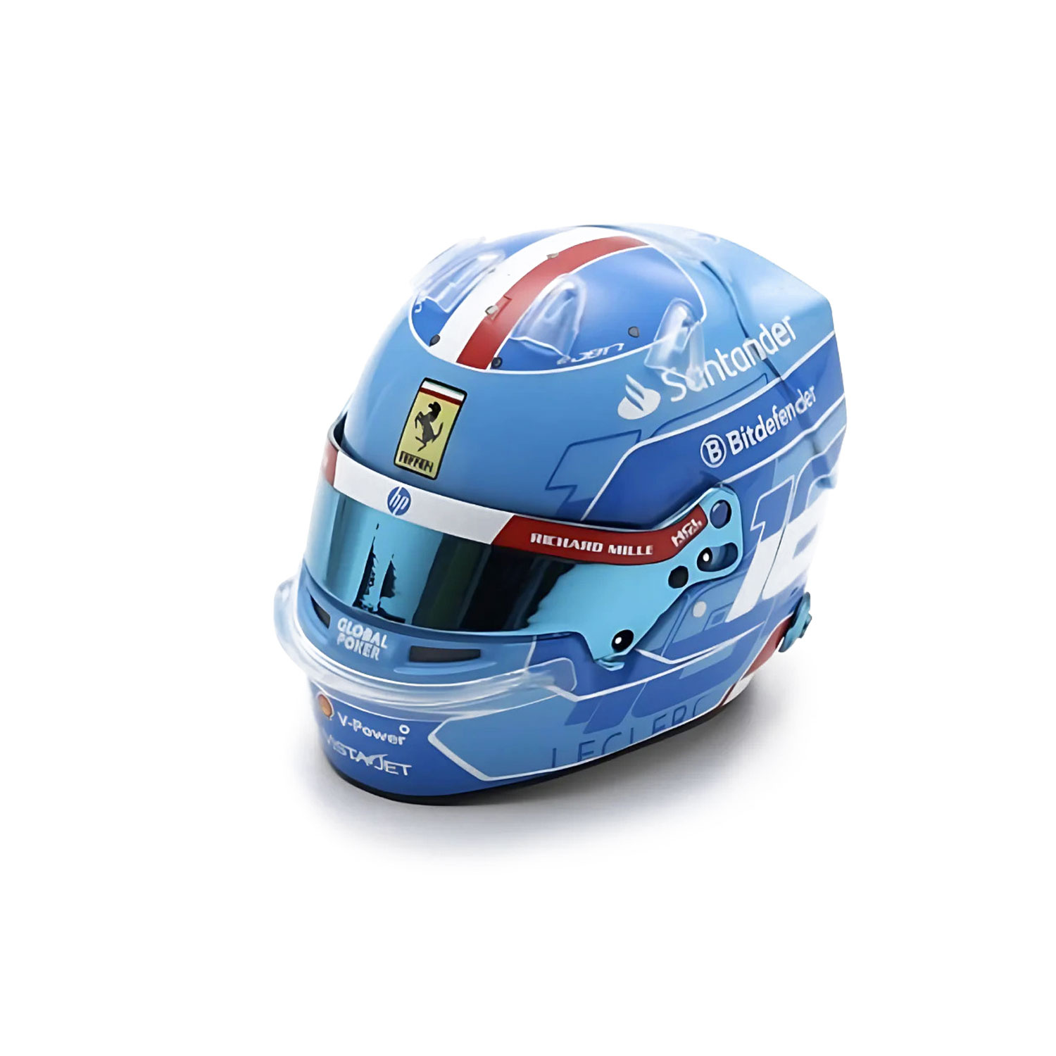 Casque Charles Leclerc 2024 Miami GP Looksmart 1/5 F1 Ferrari