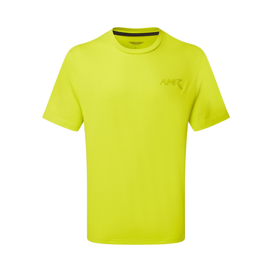 2026 Aston Martin Racing AMR Logo T-shirt Lime