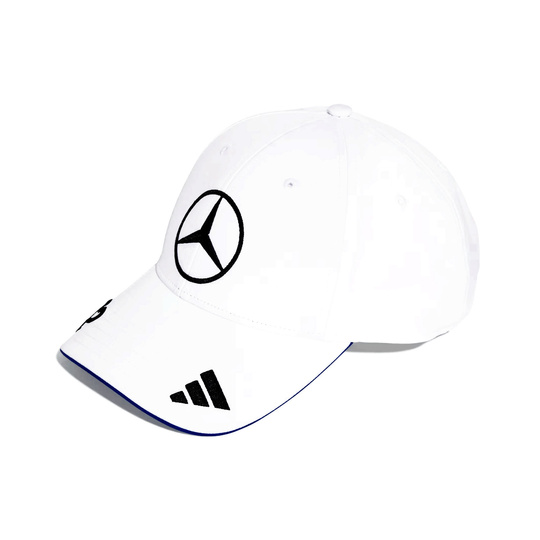 2025 Mercedes AMG Petronas F1 Mens Antonelli Baseball Cap white