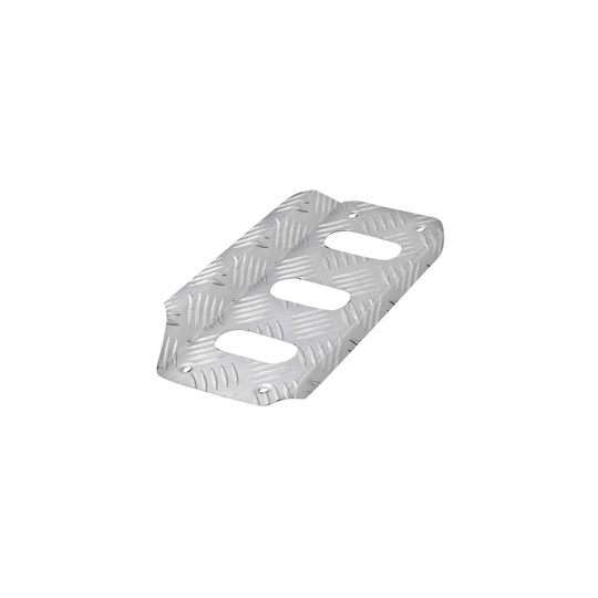 OMP Driver's Left Footrest Silver