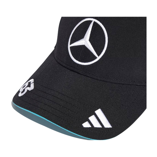 2025 Mercedes AMG Petronas F1 Mens Russell Baseball Cap black