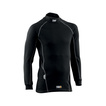 Camiseta interior de cuello alto OMP First MY22 negra (FIA)
