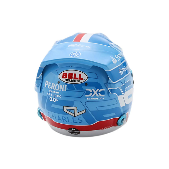 Casco en miniatura Scuderia Ferrari F1 Charles Leclerc 1:5 Miami
