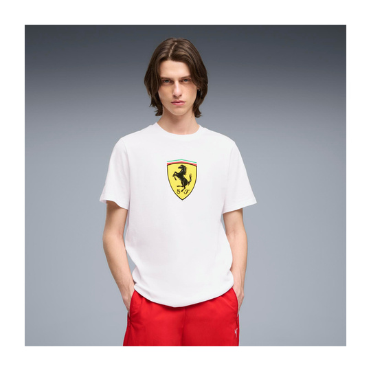 2026 Scuderia Ferrari F1 Large Logo T-shirt White