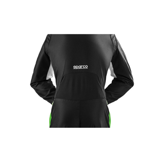 Sparco Thunder MY22 Karting Suit Black/Green (CIK)