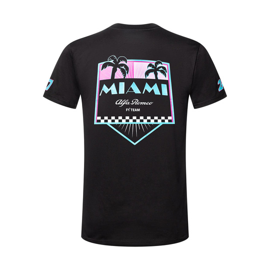 Alfa Romeo Italy F1 Mens Miami GP T-shirt
