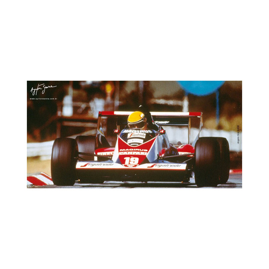 Casco en miniatura Ayrton Senna Collection 1:8