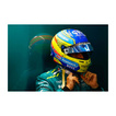 Aston Martin F1 Fernando Alonso 1:5 Miniature Helmet