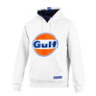 Sweat à capuche Sparco Gulf blanc