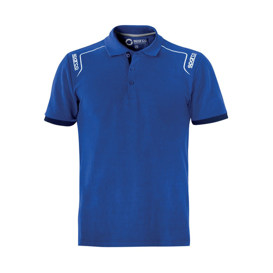 Polo Sparco Portland bleu