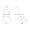Asiento Bimarco COBRA PRO negro (FIA)