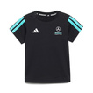 Conjunto bebé Mercedes AMG F1 DNA Shortsleeve 2026 negro