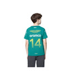 T-shirt Team Aston Martin F1 Fernando Alonso enfant