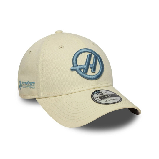 Casquette de baseball Seasonal Haas F1 2025 crème