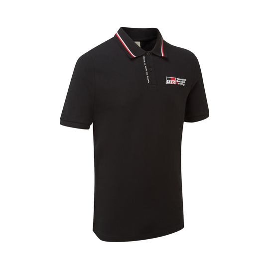 Polo GR Logo Toyota Gazoo Racing 2026 noir