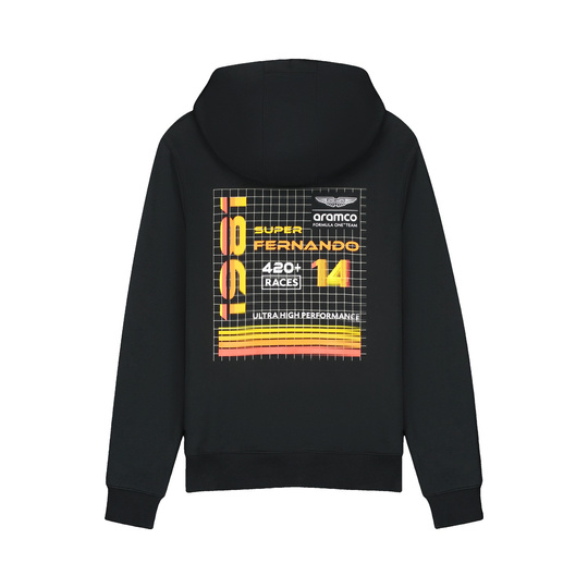 Sweat à capuche Aston Martin F1 Fernando Alonso Barcelona 2026