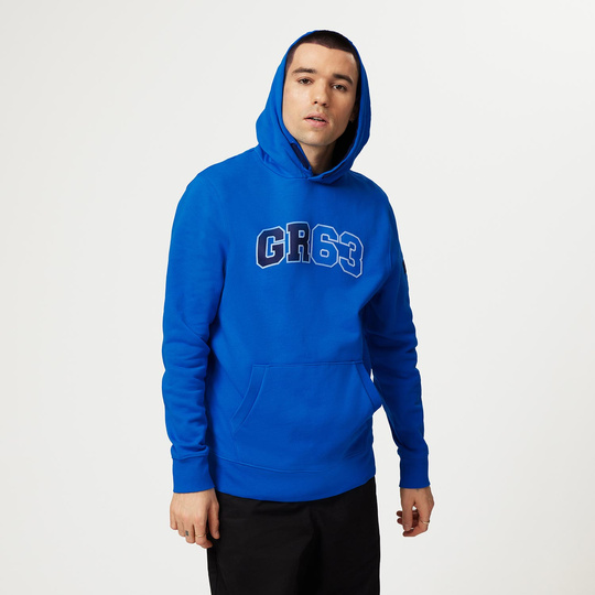  Men's Hoodie George Russell Hoodie Blue Mercedes AMG F1