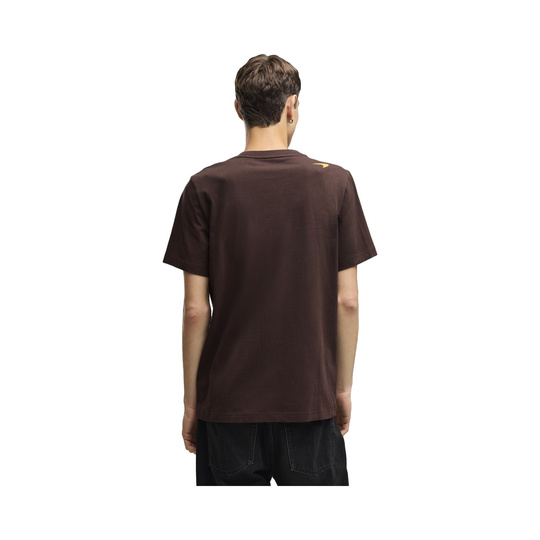 T-shirt McLaren F1 Small Logo 2026 marron