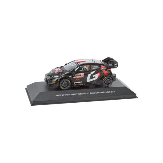 Voiture miniature Toyota Gazoo Racing 1:43 GR Yaris Rally1 Monte Carlo