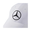 Gorra de béisbol Team Mercedes AMG F1 2025 blanco