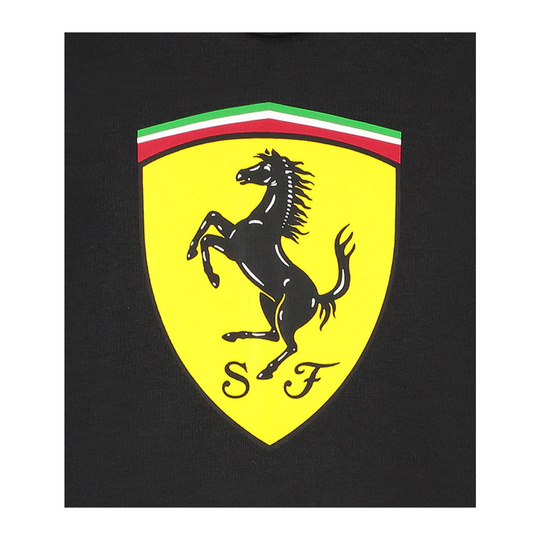 2025 Scuderia Ferrari F1 Kids Hoodie Shield black