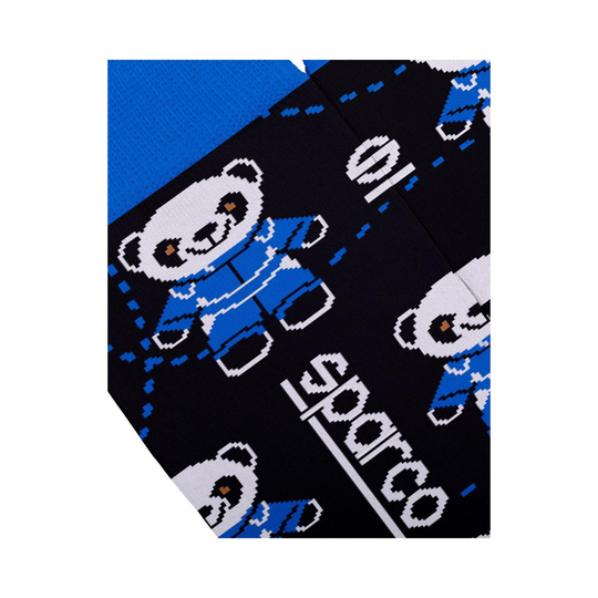 Chaussettes longues Sparco Iconic Design Panda