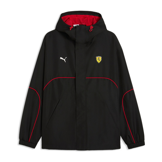 Chaqueta impermeable Scuderia Ferrari F1 Rain 2026 negra