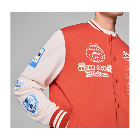  2025 Formula 1 Puma Men's Heritage Versity Jacket