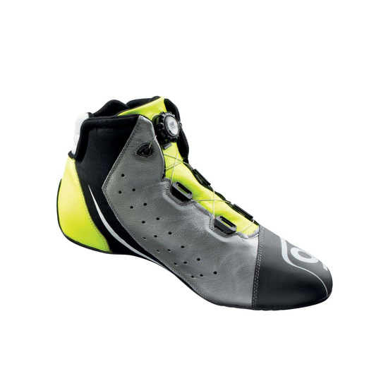 OMP Italy ONE EVO X R Racing Shoes Black/Yellow (FIA )