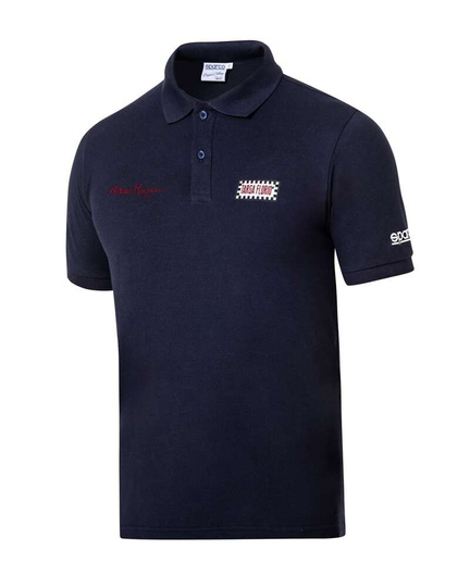 Polo Sparco Targa Florio Merzario #AM2 azul marino