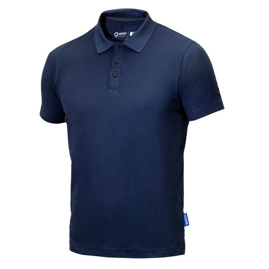 Polo Sparco Grit azul marino