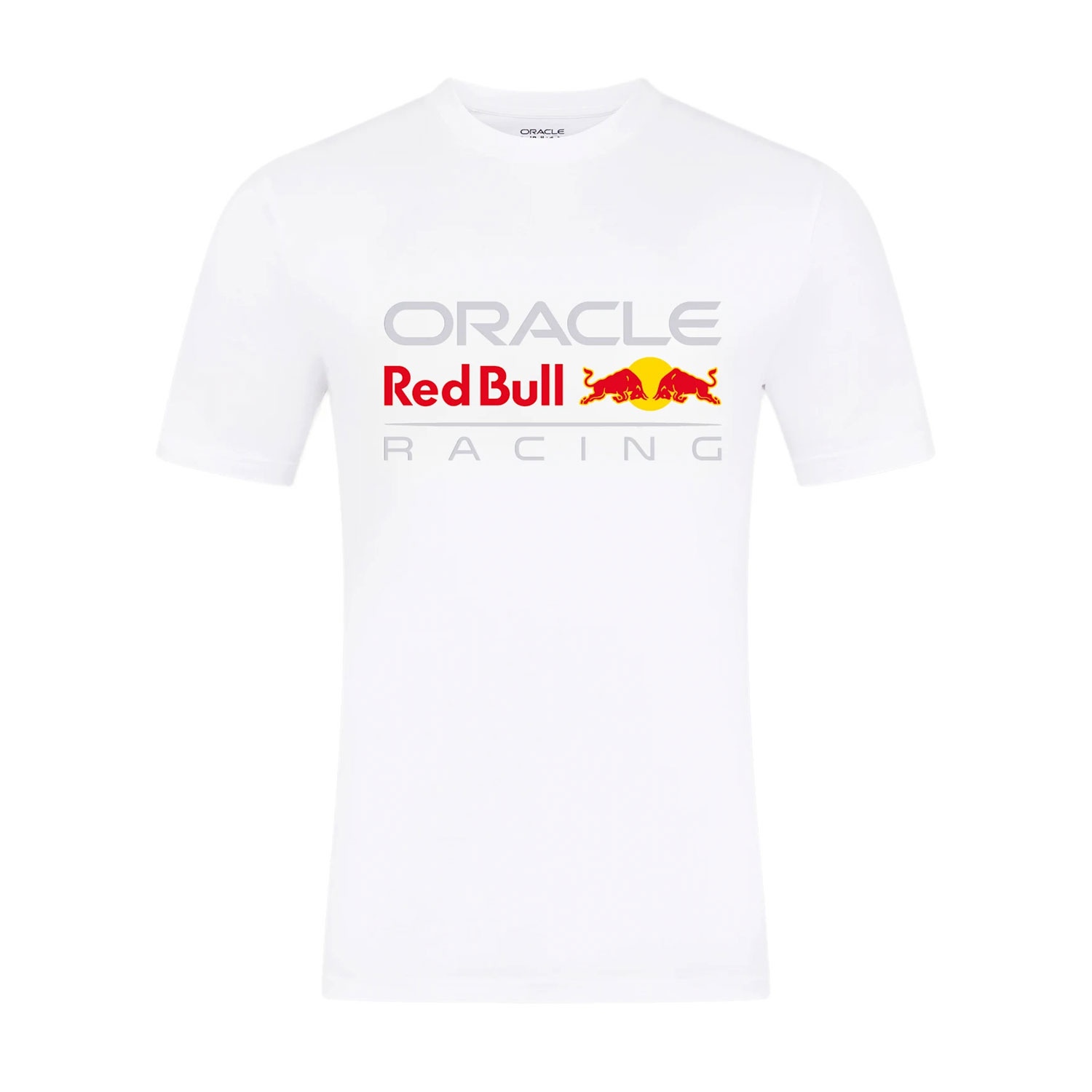 2025 Red Bull Racing F1 Mens Front Logo t-shirt white