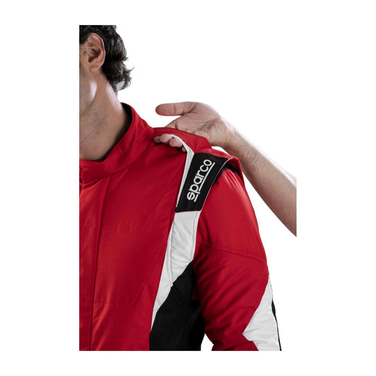 Sparco Superleggera Race Suit Red/Black (FIA)